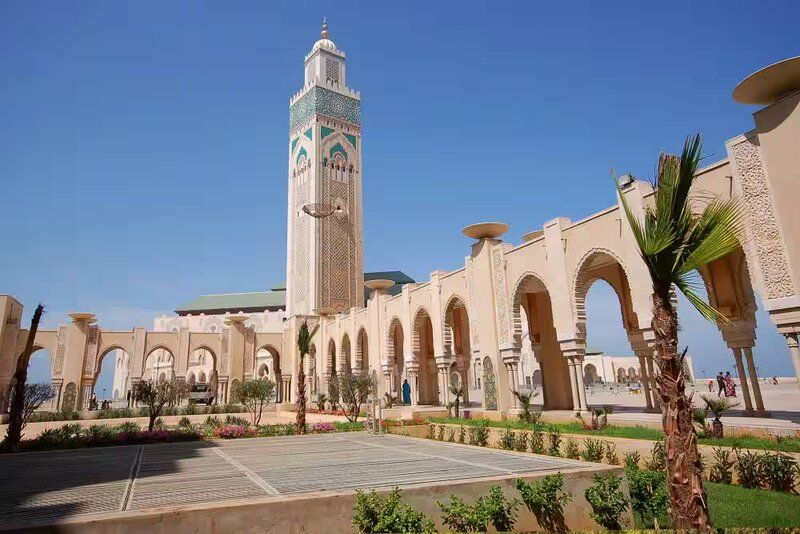 Hassan II Mosque in Casablanca